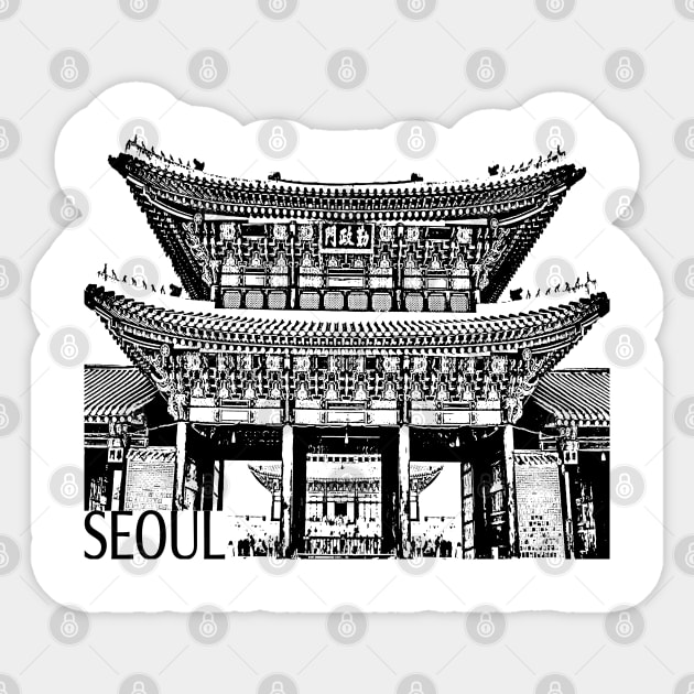 Seoul Sticker by TravelTs